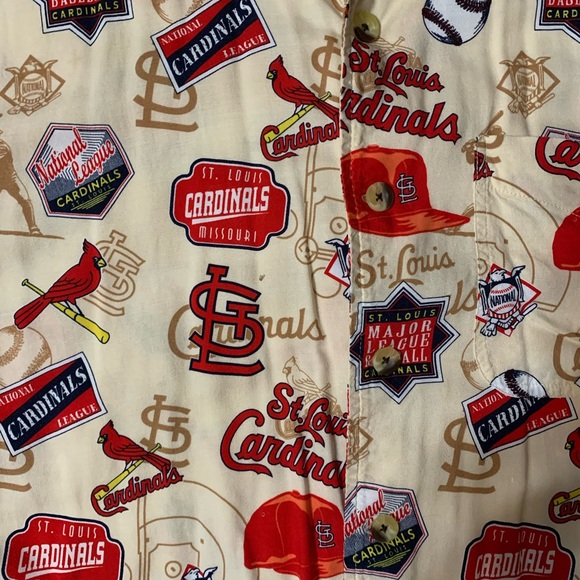 St Louis Cardinal Button Down - Picture 2 of 4